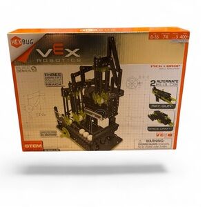 HEXBUG VEX Robotics Pick & Drop Ball Machine 2 Alternate Builds STEM 400+ pc New